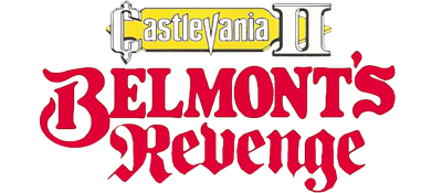 Castlevania II Belmont's Revenge logo for GameBoy